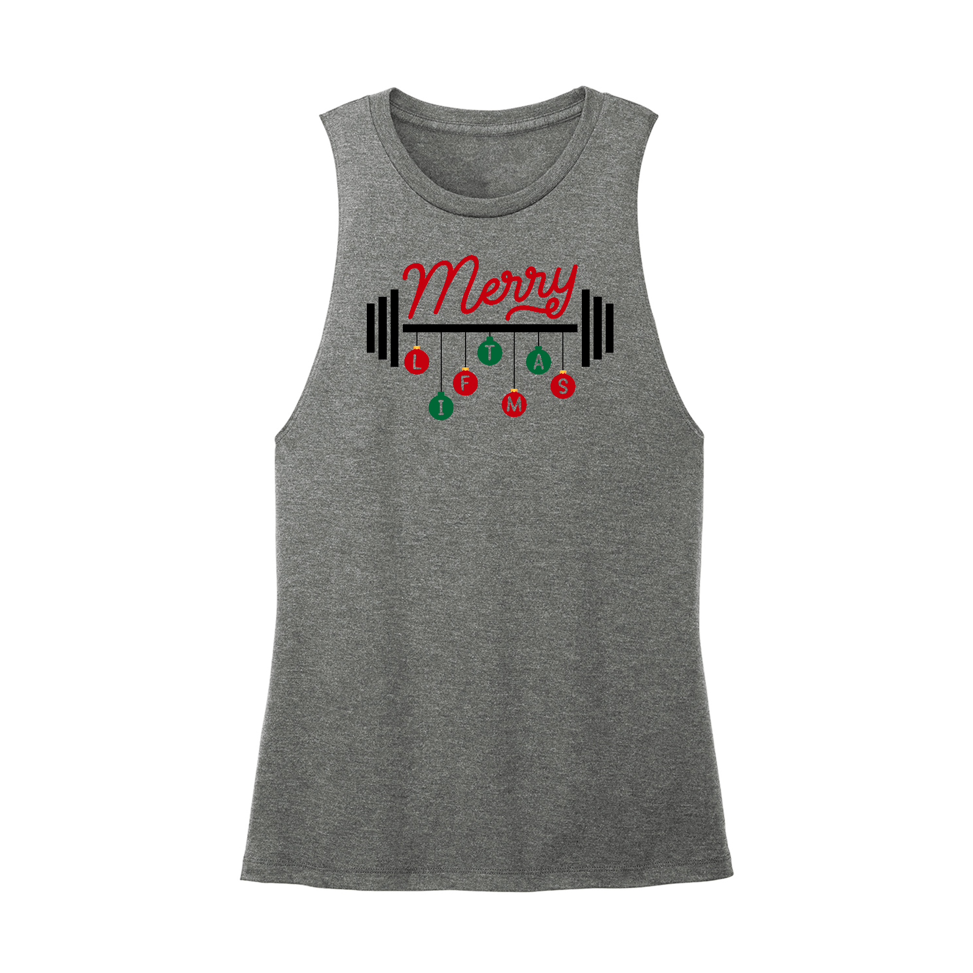 Womens X-Small Dark Gray Muscle Tank