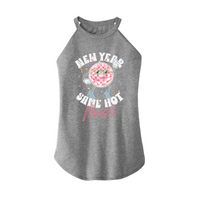 Womens X-Small Grey Rocker Tank Top