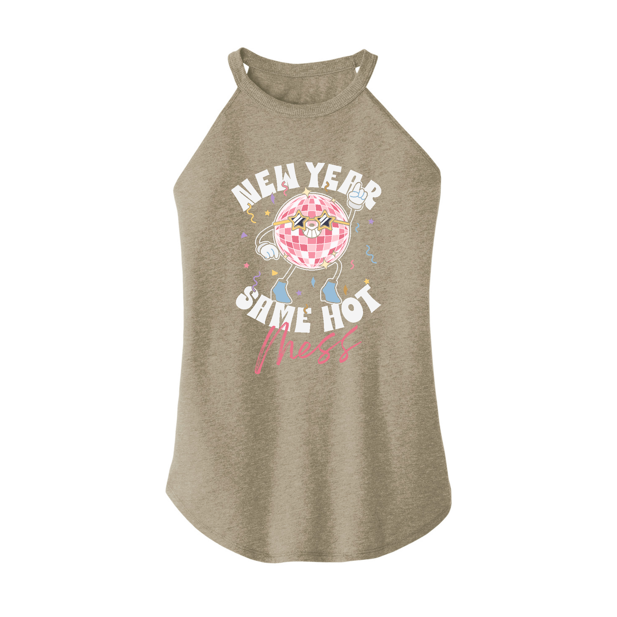 Womens X-Small Sand Rocker Tank Top