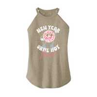 Womens X-Small Sand Rocker Tank Top