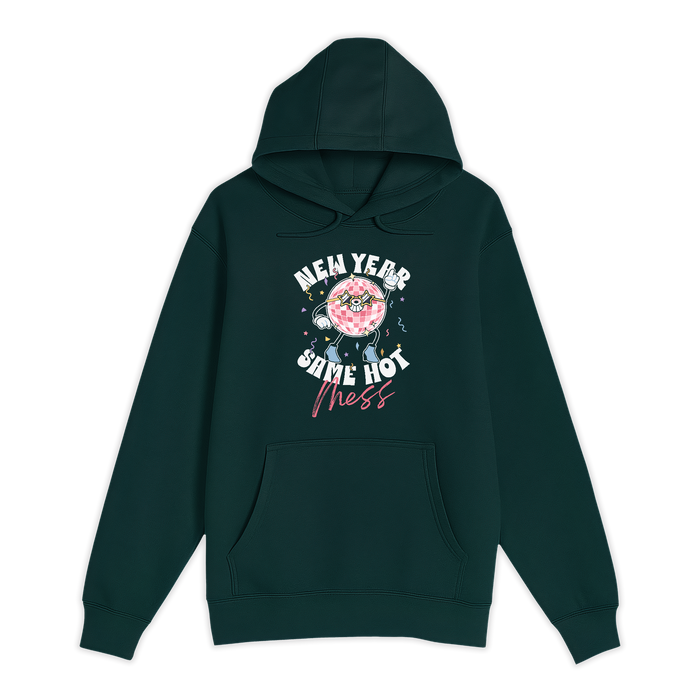 Unisex Small Sport Green Pullover Hooded Sweatshirt