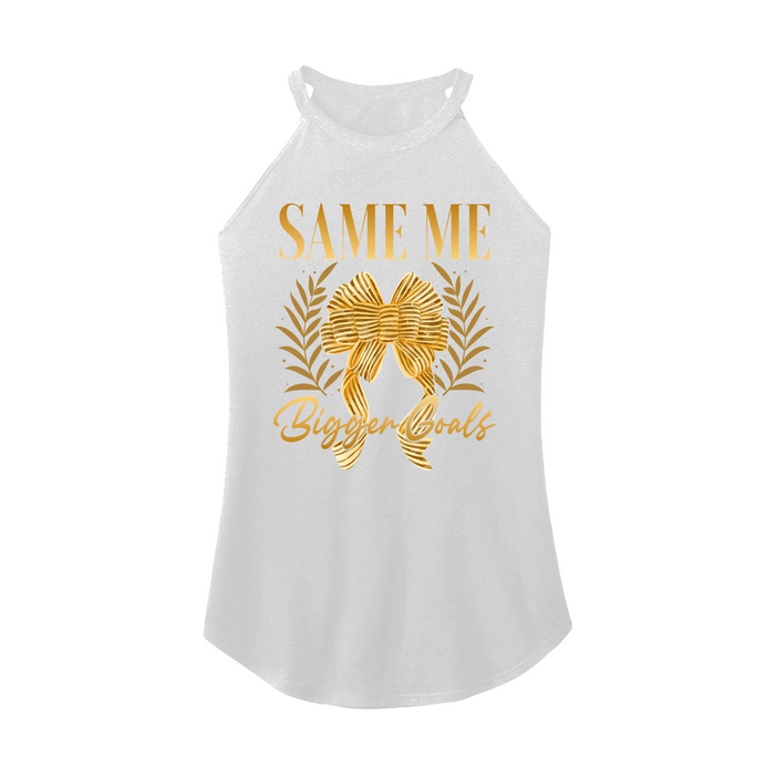 Womens X-Small White Rocker Tank Top