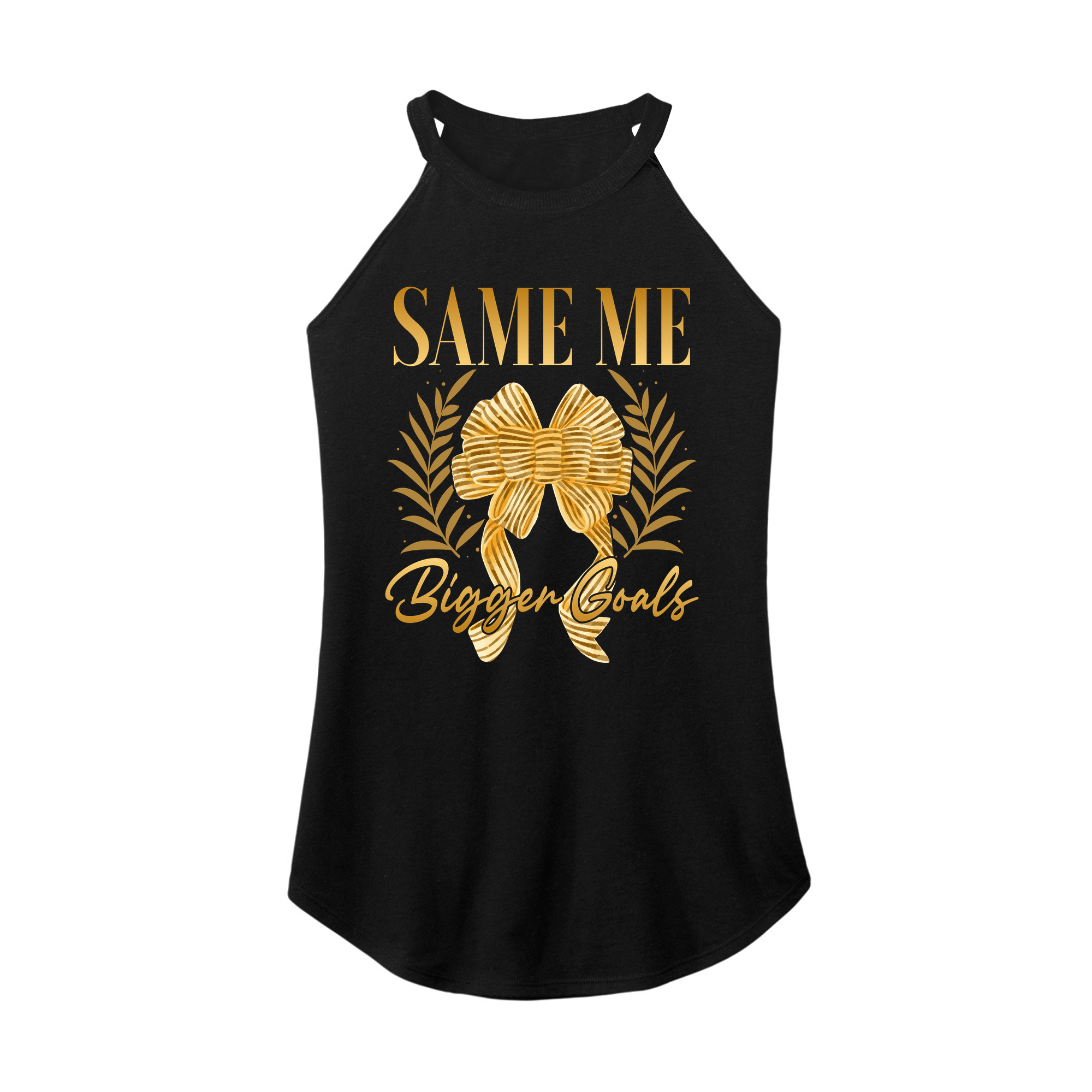 Womens X-Small Black Rocker Tank Top