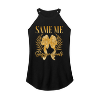 Womens X-Small Black Rocker Tank Top