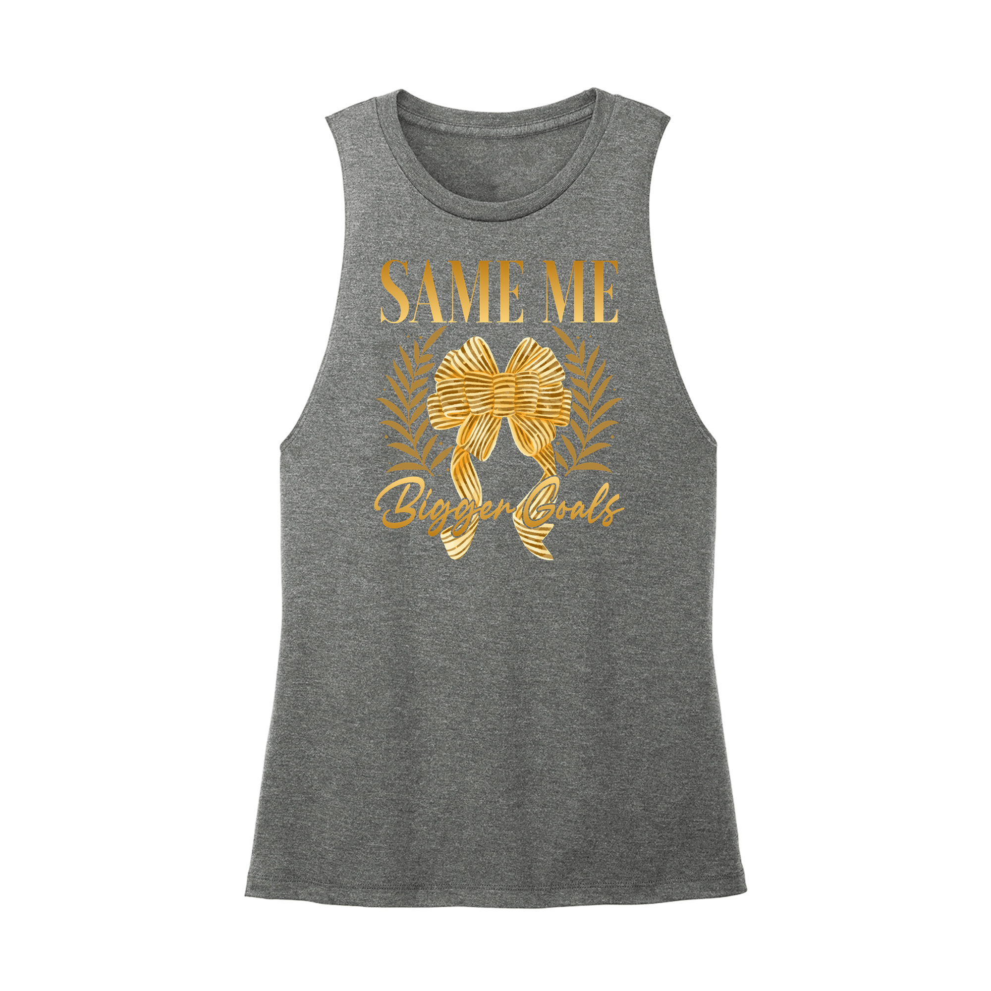Womens X-Small Dark Gray Muscle Tank
