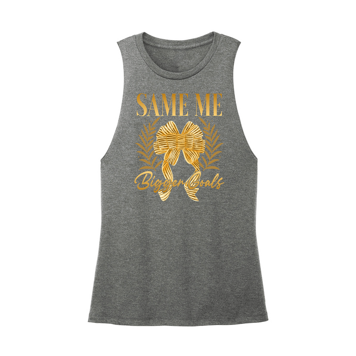 Womens X-Small Dark Gray Muscle Tank