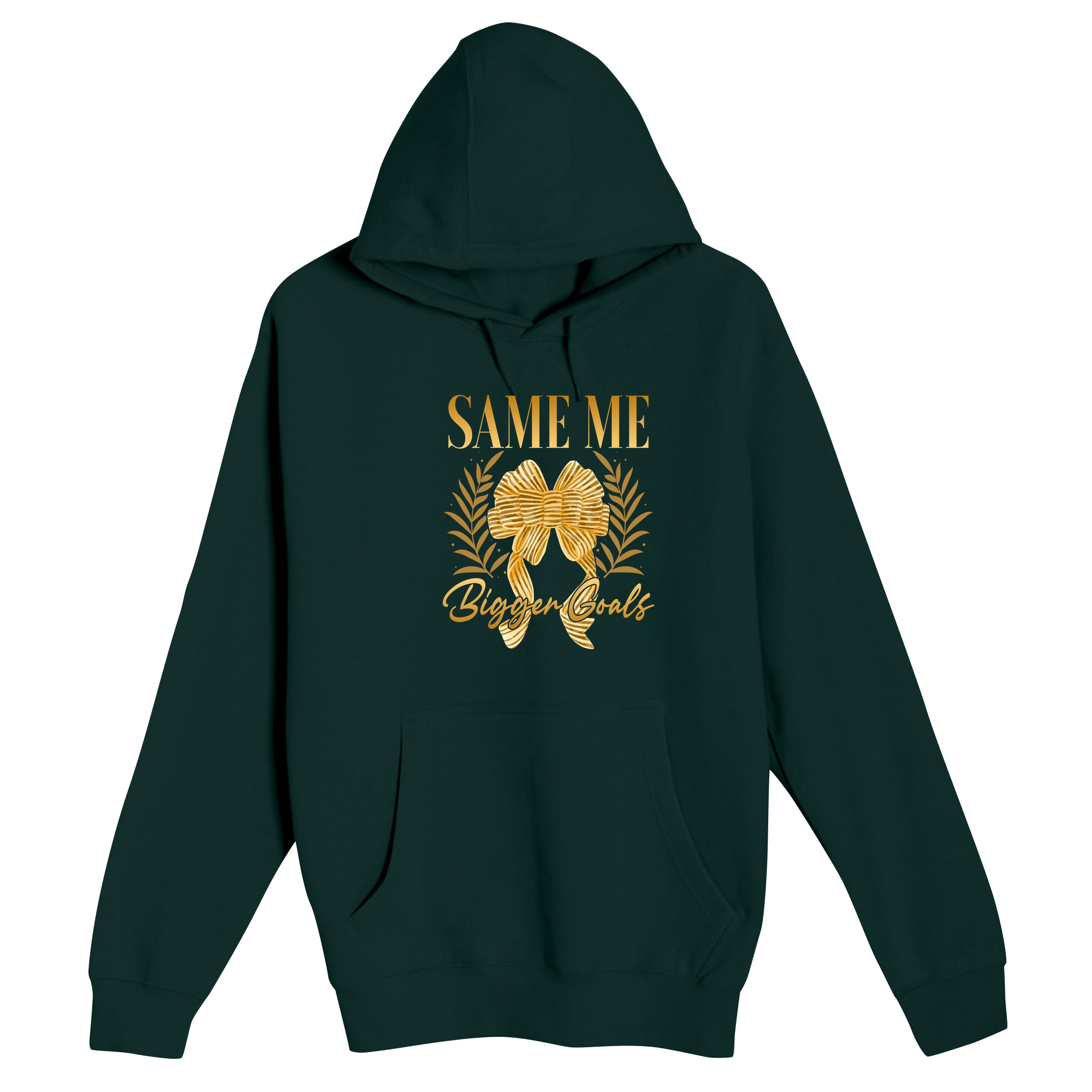 Unisex Small Sport Green Pullover Hooded Sweatshirt