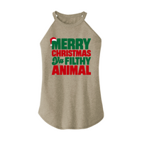 Womens X-Small Sand Rocker Tank Top