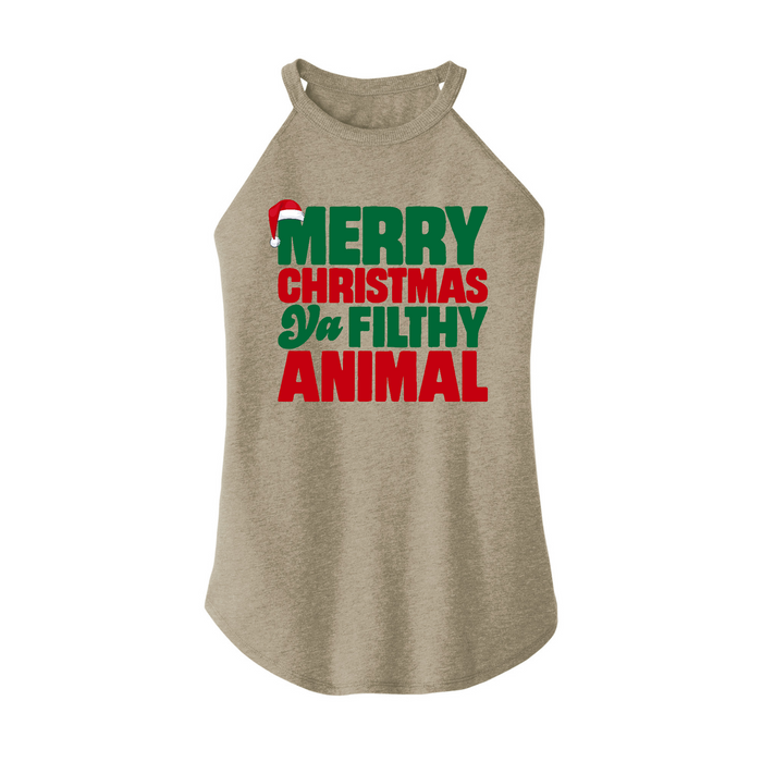 Womens X-Small Sand Rocker Tank Top