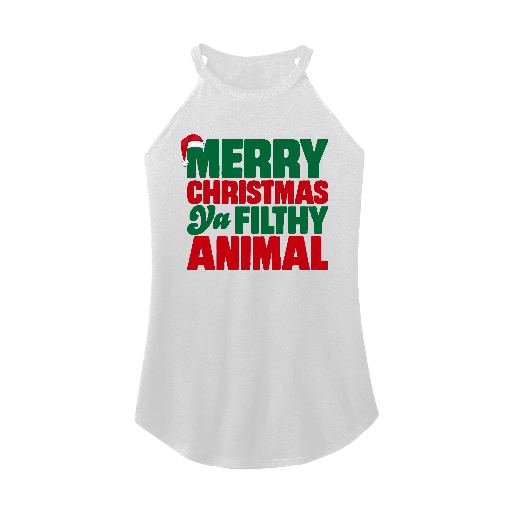 Womens X-Small White Rocker Tank Top