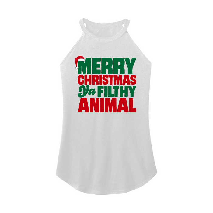 Womens X-Small White Rocker Tank Top