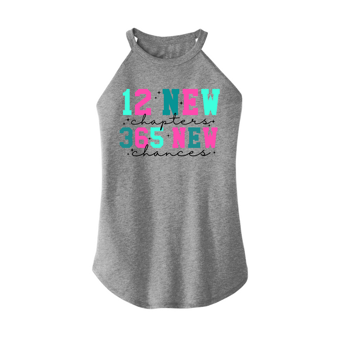 Womens X-Small Grey Rocker Tank Top