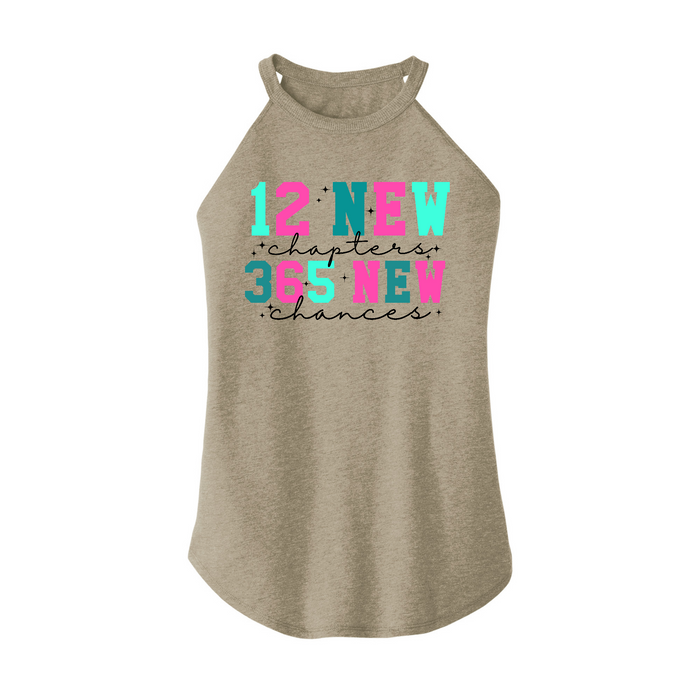Womens X-Small Sand Rocker Tank Top