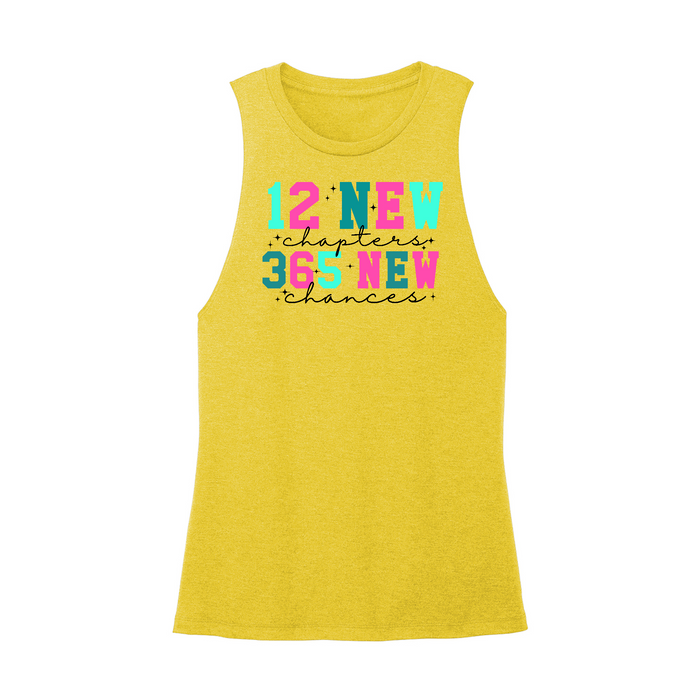 Womens X-Small Yellow Muscle Tank