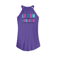 Womens X-Small Purple Tank Top