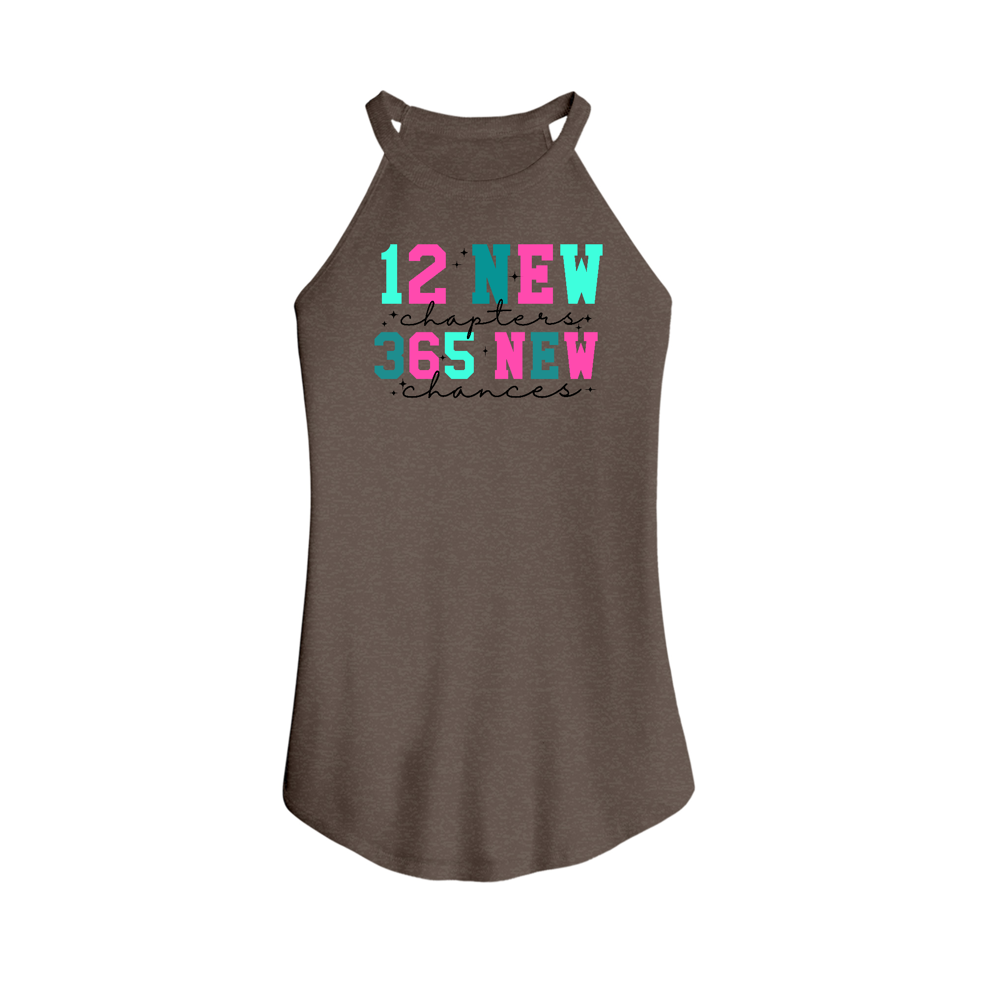 Womens X-Small Brown Tank Top