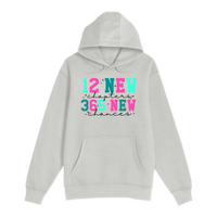 Unisex Small Oatmeal Pullover Hooded Sweatshirt