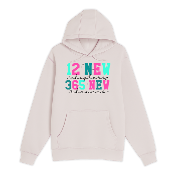 Unisex Small Light Pink Pullover Hooded Sweatshirt