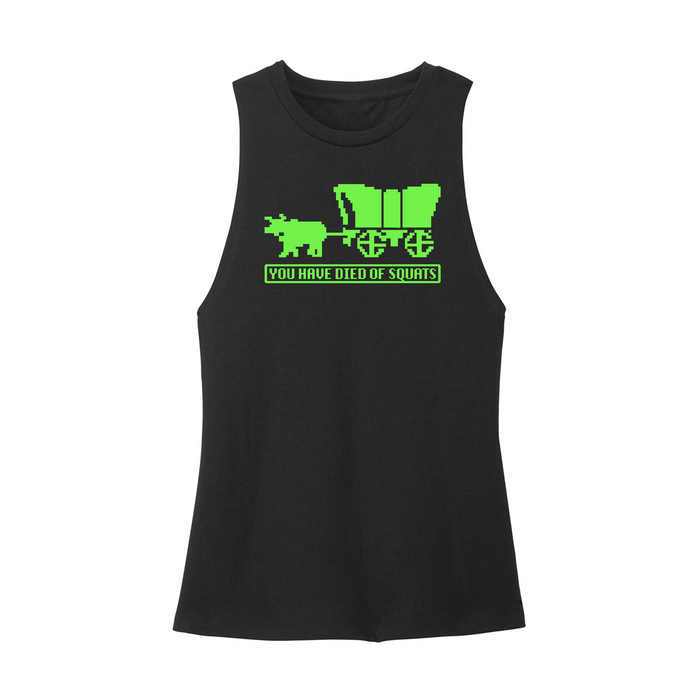 Womens X-Small Black Muscle Tank