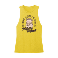 Womens X-Small Yellow Muscle Tank