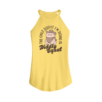 Womens X-Small Yellow Tank Top