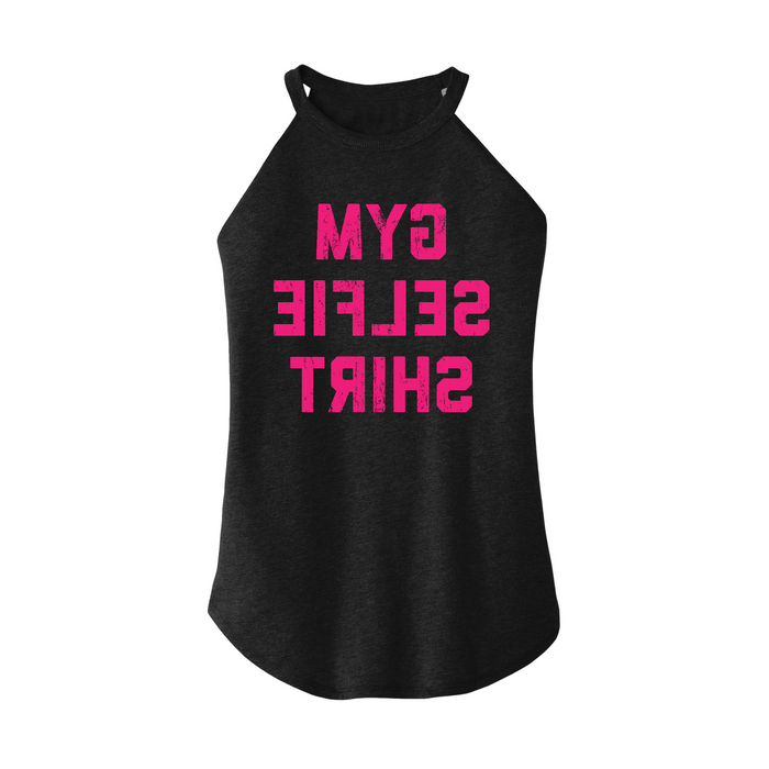 Womens X-Small Dark Heather Gray Rocker Tank Top