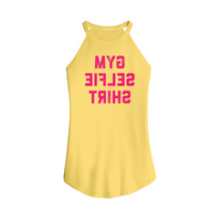 Womens X-Small Yellow Tank Top