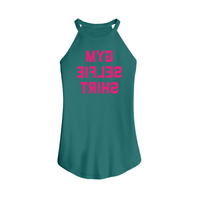 Womens X-Small Teal Tank Top
