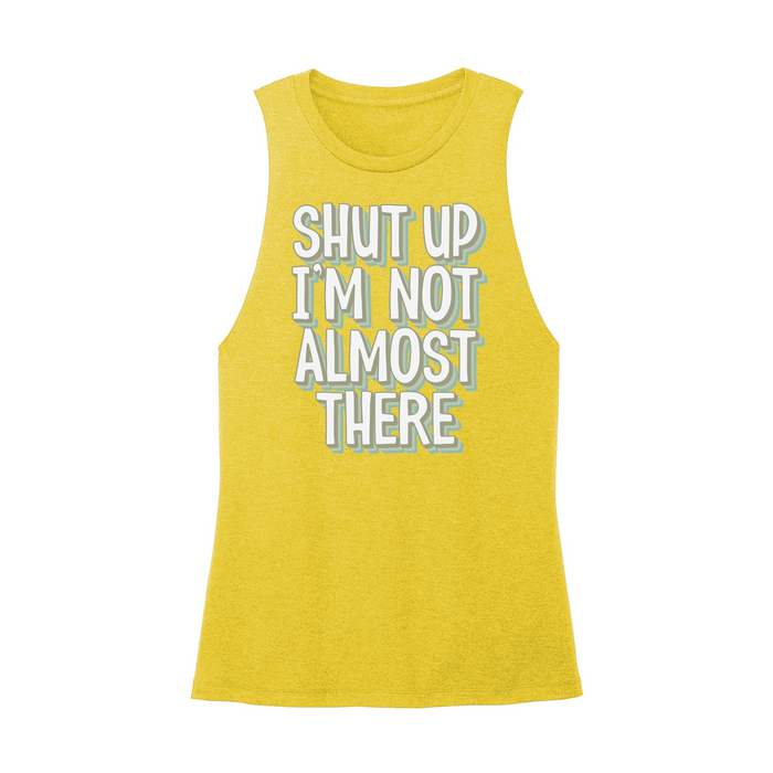 Womens X-Small Yellow Muscle Tank