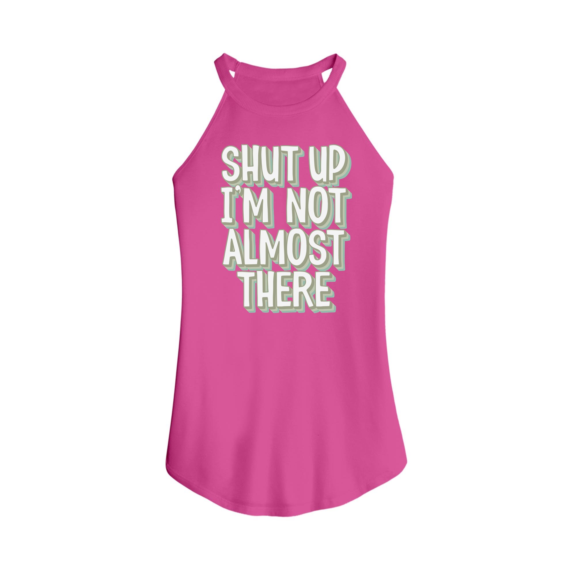 Womens X-Small Fuchsia Tank Top