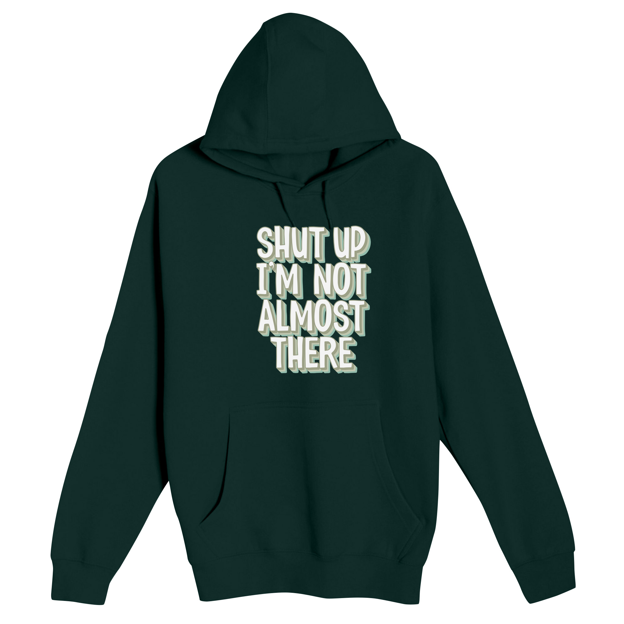 Unisex Small Sport Green Pullover Hooded Sweatshirt