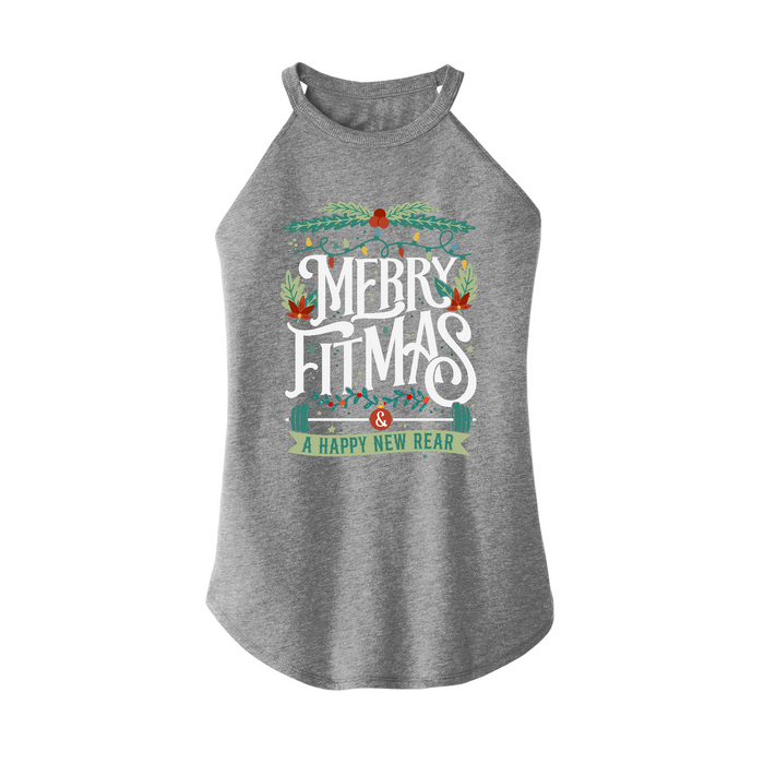 Womens X-Small Grey Rocker Tank Top