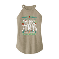 Womens X-Small Sand Rocker Tank Top