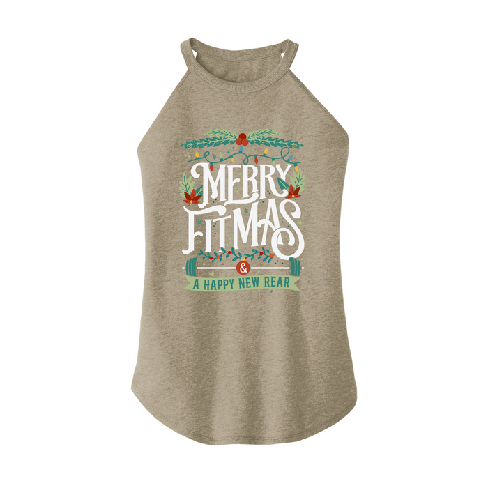 Womens X-Small Sand Rocker Tank Top