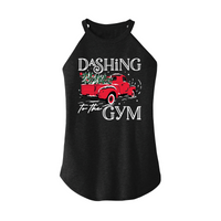 Womens X-Small Dark Heather Gray Rocker Tank Top