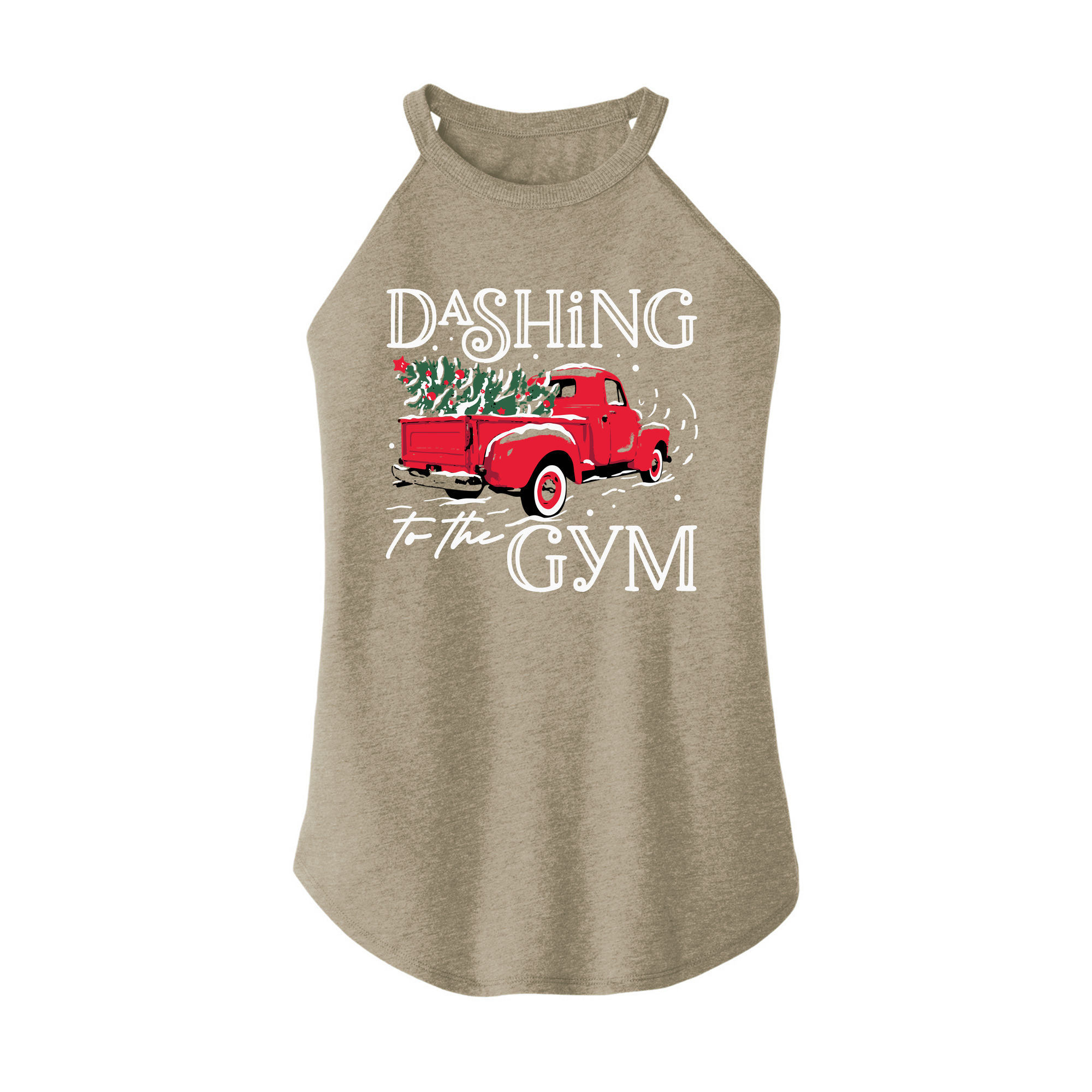 Womens X-Small Sand Rocker Tank Top