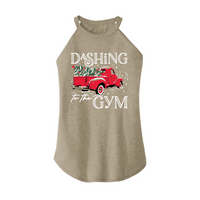 Womens X-Small Sand Rocker Tank Top