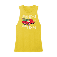 Womens X-Small Yellow Muscle Tank