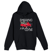 Unisex Small Black Pullover Hooded Sweatshirt