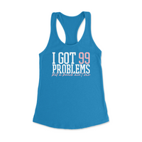 Womens X-Small Turquoise Style_Tank Top