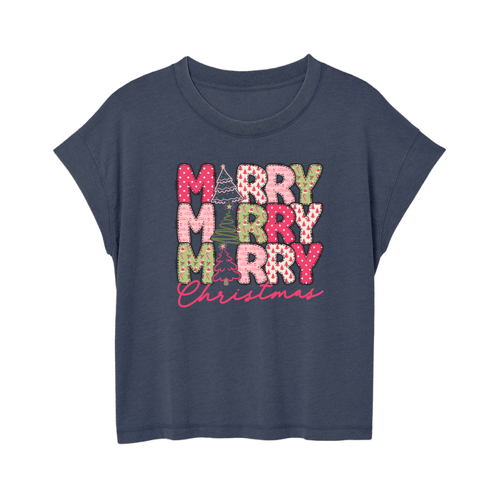 Womens Small Navy Style_T-Shirt