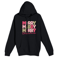 Unisex Small Black Pullover Hooded Sweatshirt