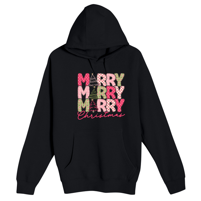 Unisex Small Black Pullover Hooded Sweatshirt