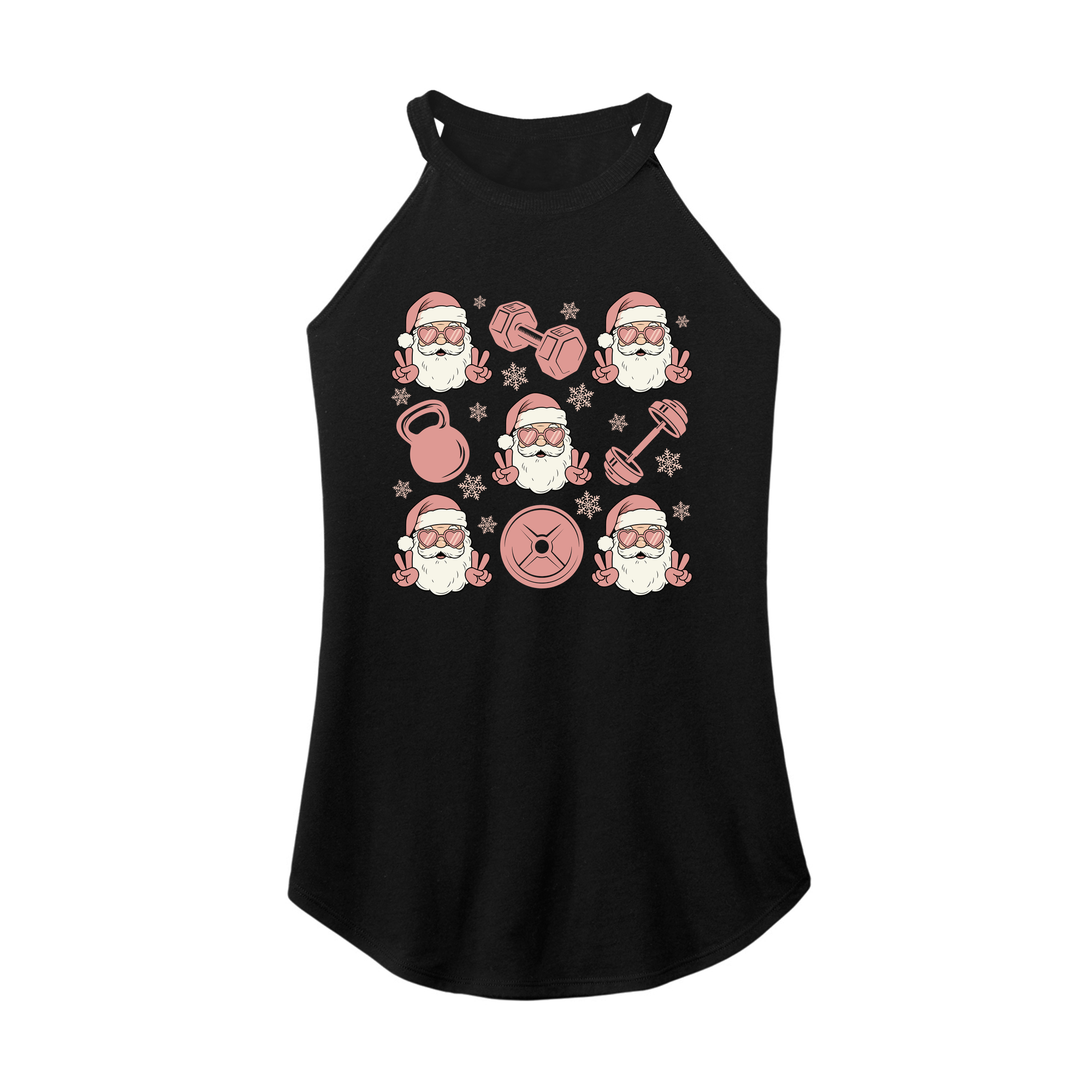 Womens X-Small Black Rocker Tank Top