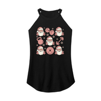 Womens X-Small Black Rocker Tank Top