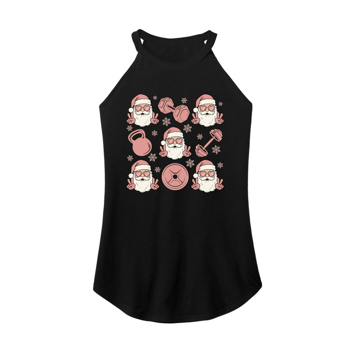 Womens X-Small Black Rocker Tank Top