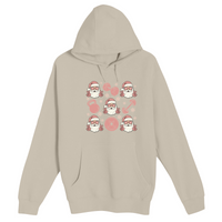 Unisex Small Natural Pullover Hooded Sweatshirt