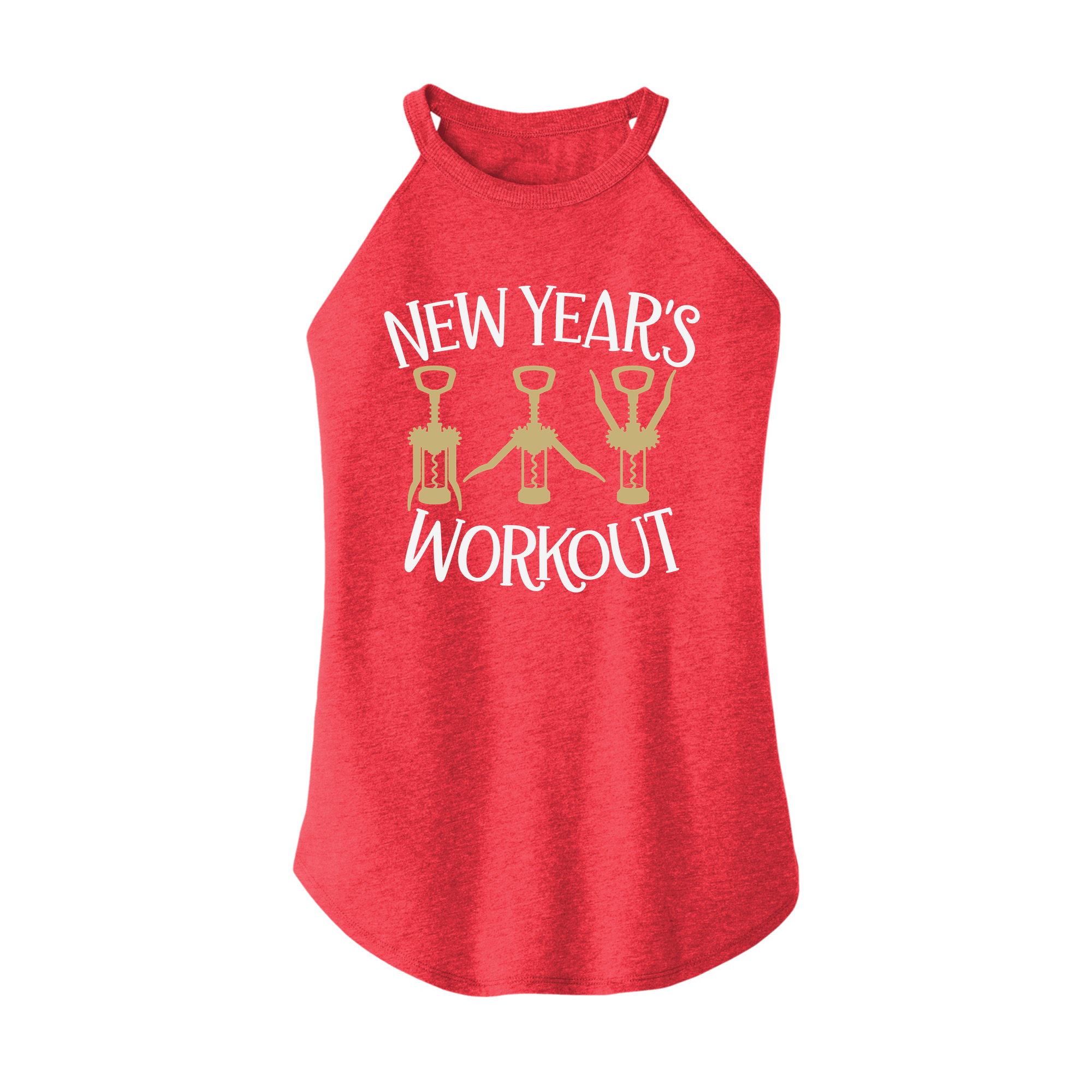 Womens X-Small Red Rocker Tank Top