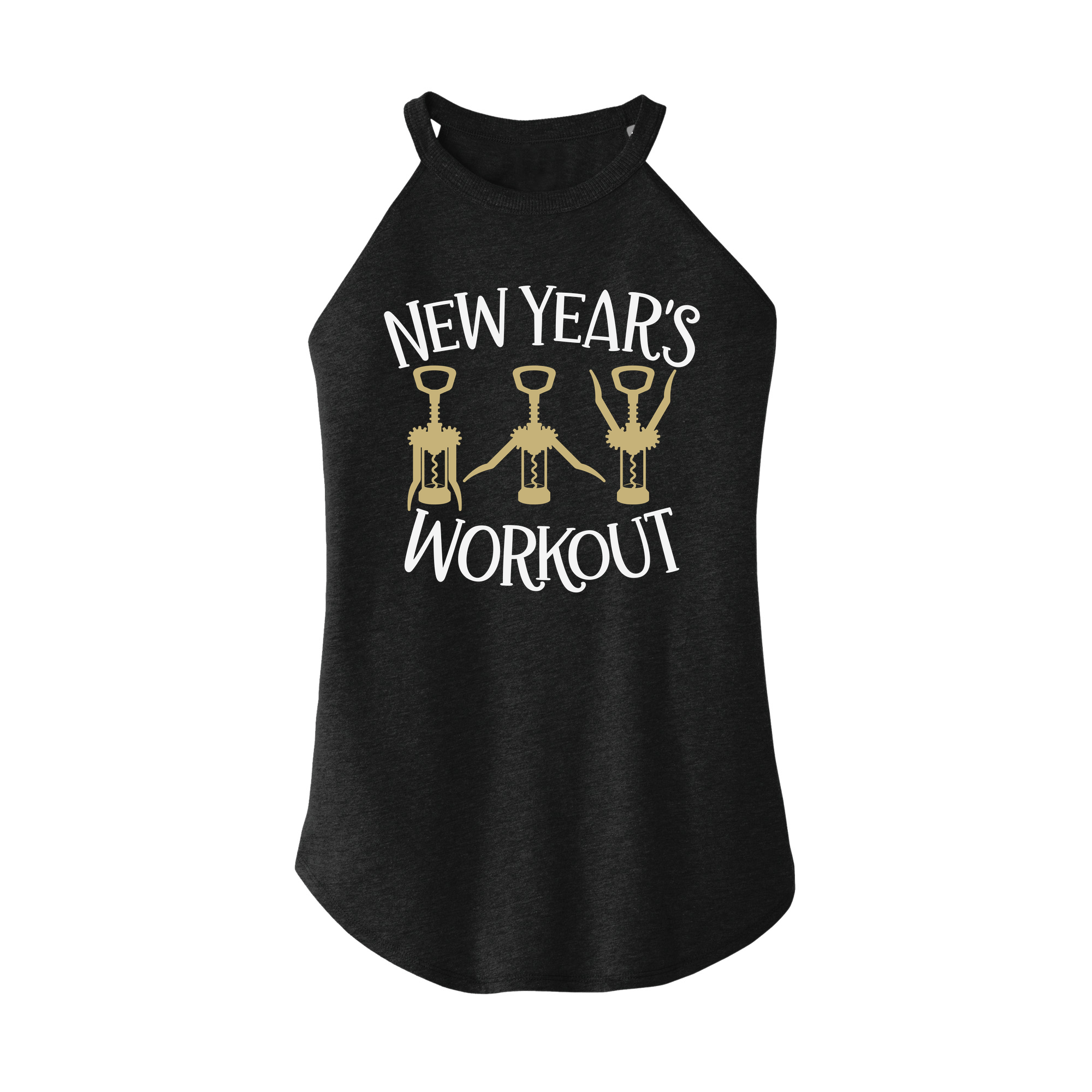 Womens X-Small Dark Heather Gray Rocker Tank Top