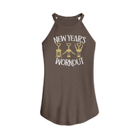 Womens X-Small Brown Tank Top